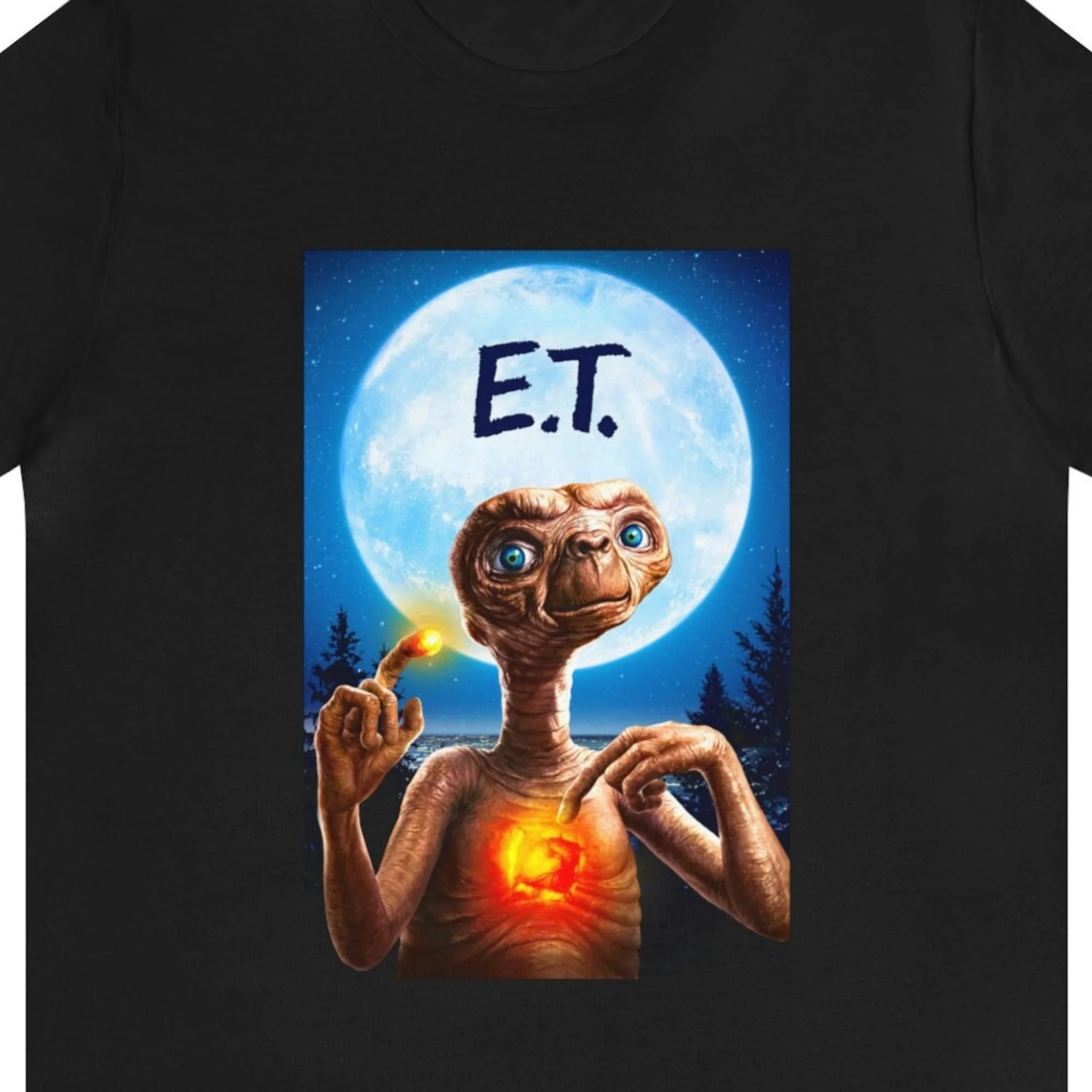 E T Shirt 1980S Movie Et Extra Vintage Estetica