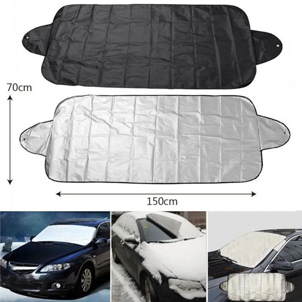Protector Car Vehicle Parabrezza Window Sun Snow Ice Frost Shade Parapolvere Protector