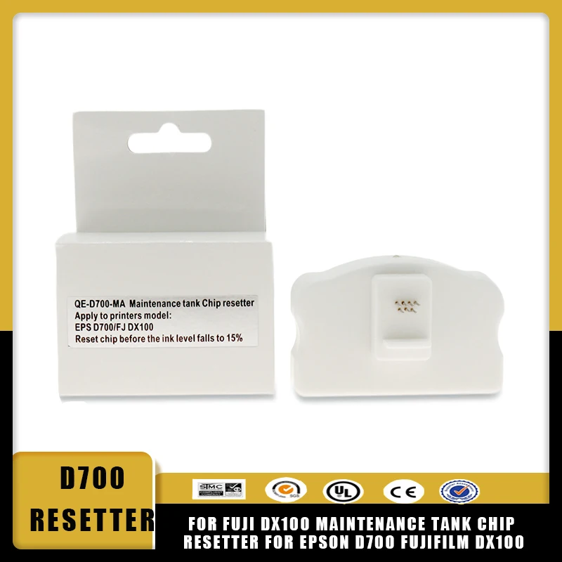 C13T5820 T582000 T5820 Per Epson D700 Per Fuji Dx100 Resetter Chip Serbatoio Di Manutenzione Per Epson D700 Fujifilm Dx100