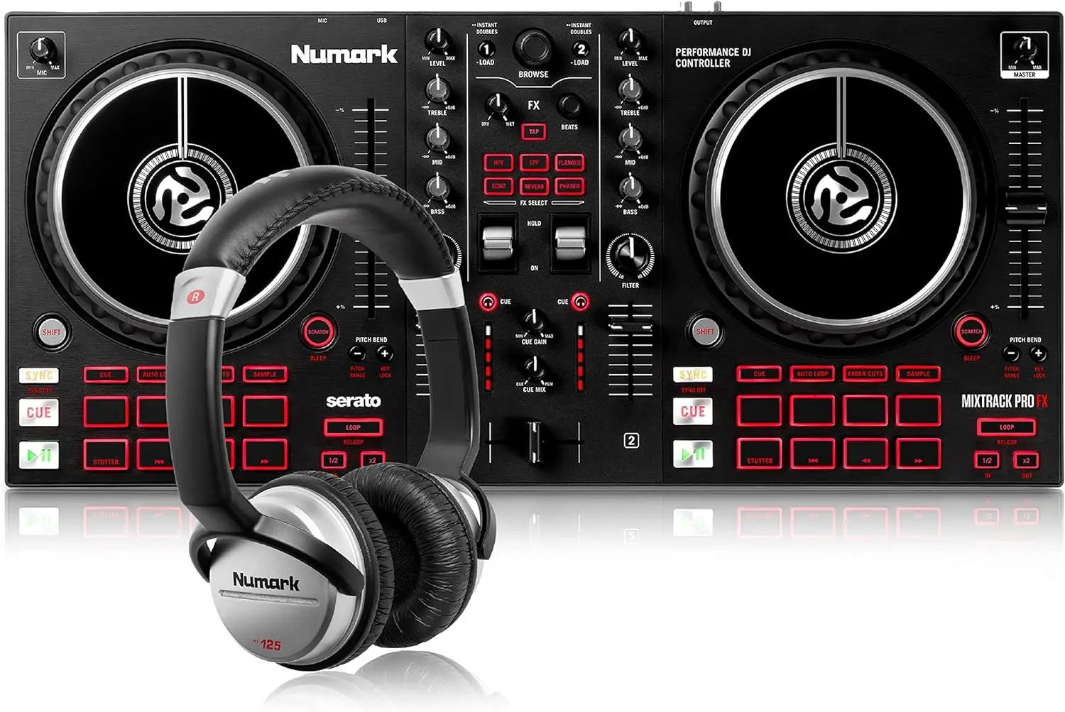 Vendite Di Alta Qualità Numark Mixtrack Pro Fx Controller Dj A 2 Canali E Serato Pro
