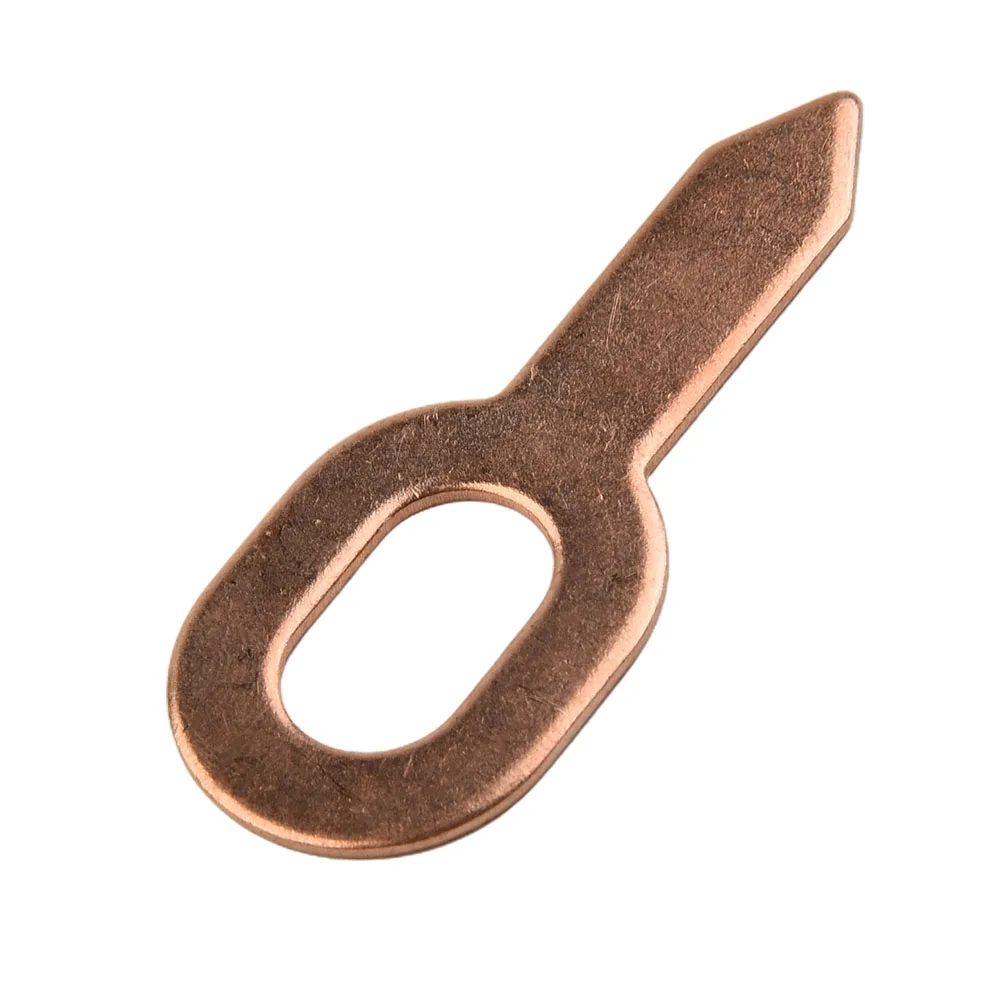 100Pcs Twisted Dent Pulling Rings Hook Washer Stud Welding Kit Car Spotter Welder Accessori Comsumables Cuscinetti Ovali Piegati