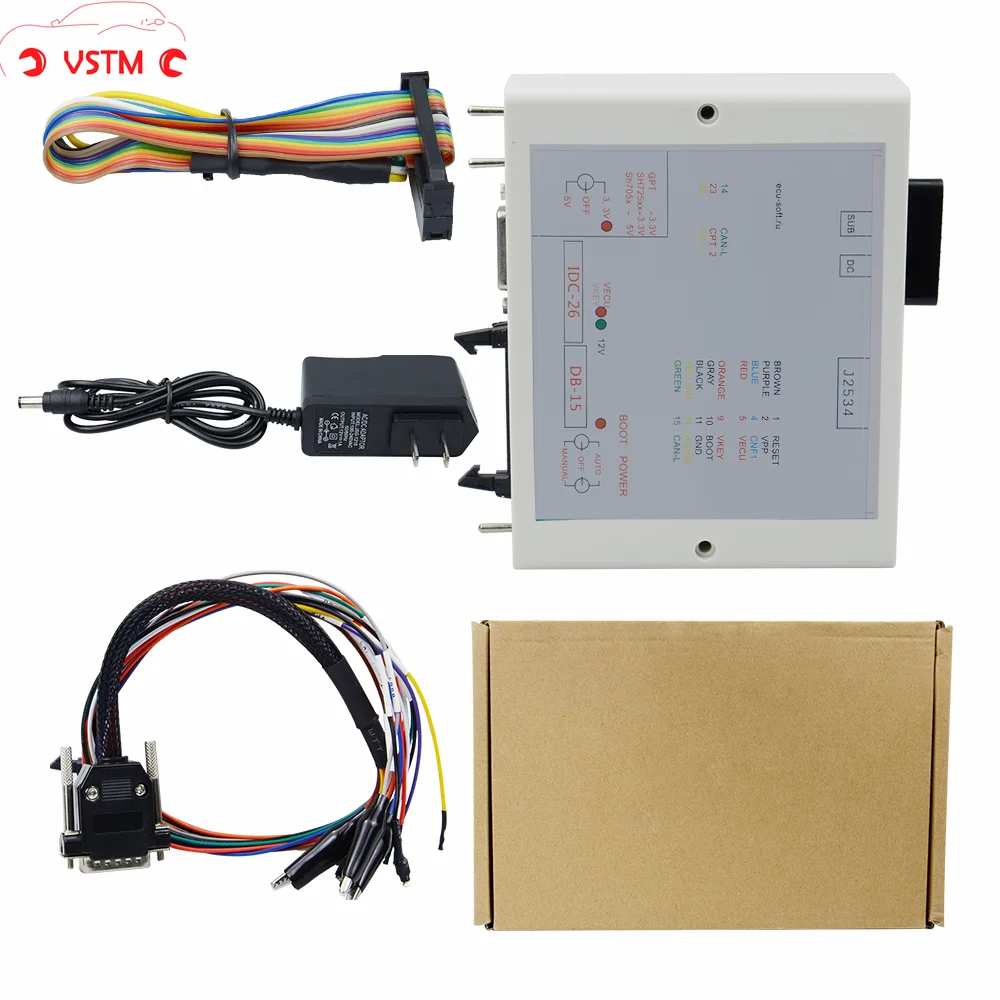 Programmatore Ecu Obd Power Box A Openport J2534 Power Box J-Tag Ecu-Connettori Multiuso Morbidi Per Flash