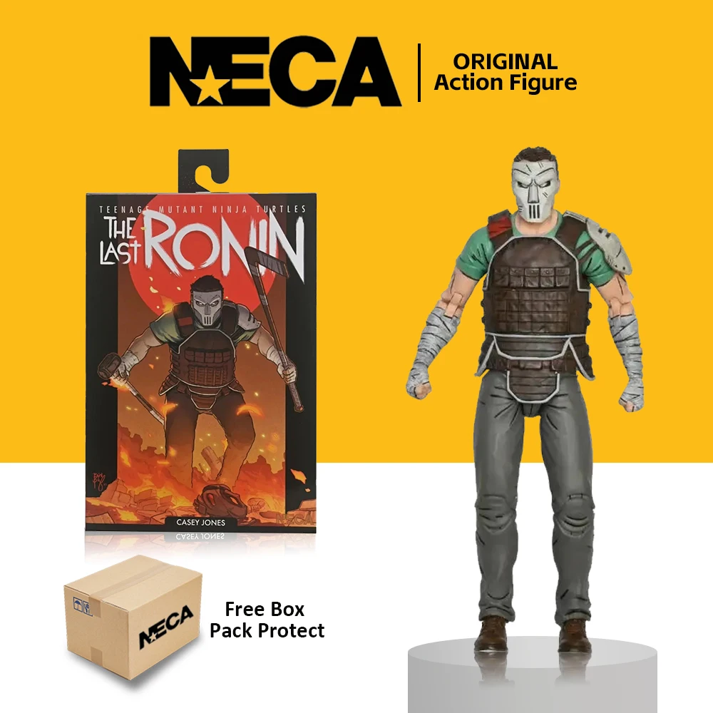 Neca Original Teenage Mutant Ninja Turtles - (The Last Ronin) - Ultimate Action Figure In Scala Da 7 "Di Cases Jones