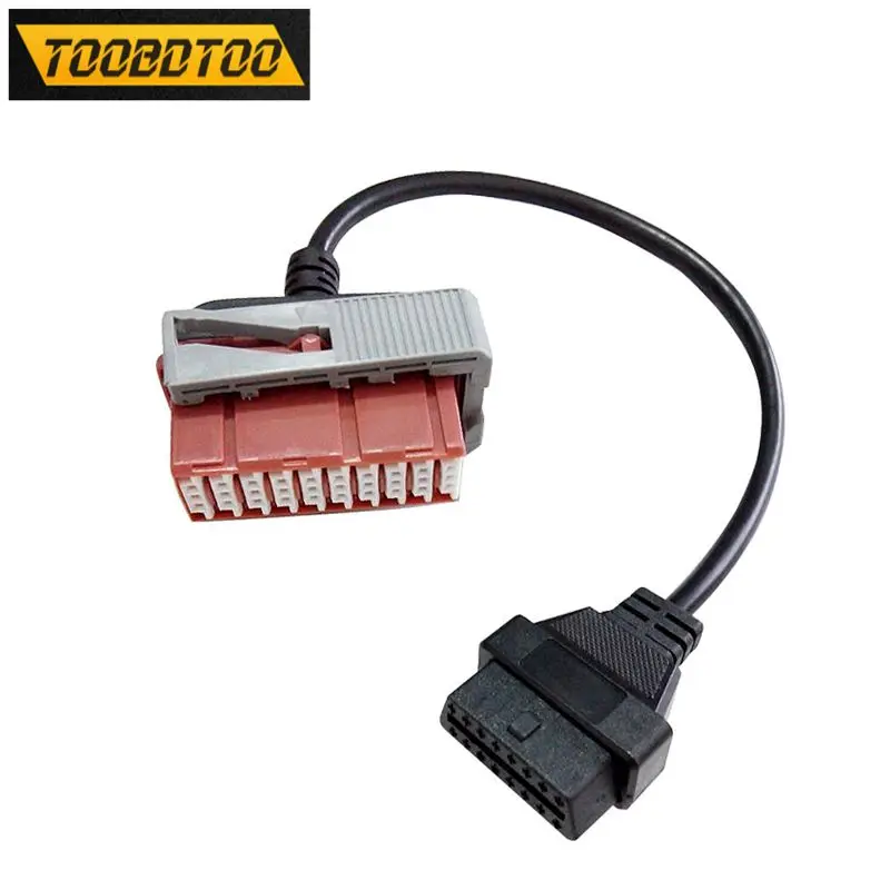 Psa 30Pin Cable To 16 Pin Obd2 Strumento Diagnostico Per Pp2000 Lexia-3 Especailly Per Old Citroen Cars 30Pin Psa Obd2 Connettore Cavo