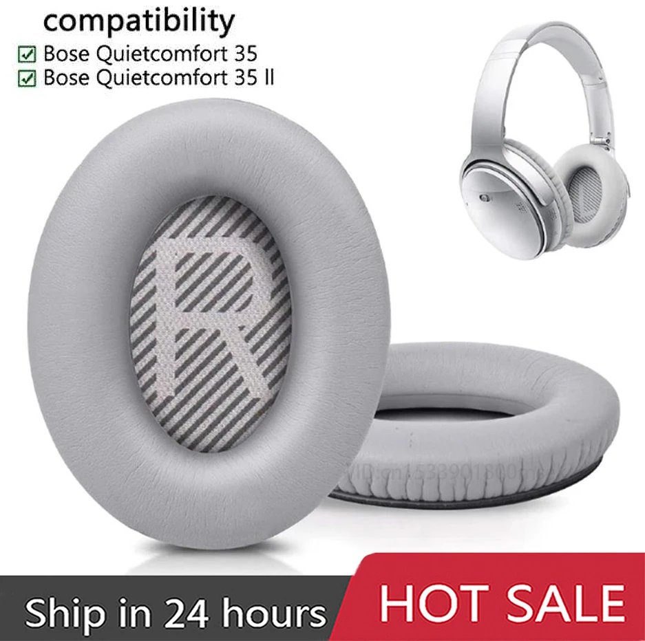 Cuscinetti Auricolari Professionali Per Bose Qc35 Per Quietcomfort 35 E 35 Ii Boseqc35 Qc2, Ae2, Ae2I Qc15 Ae2 Soundtrue Headphones Cushion