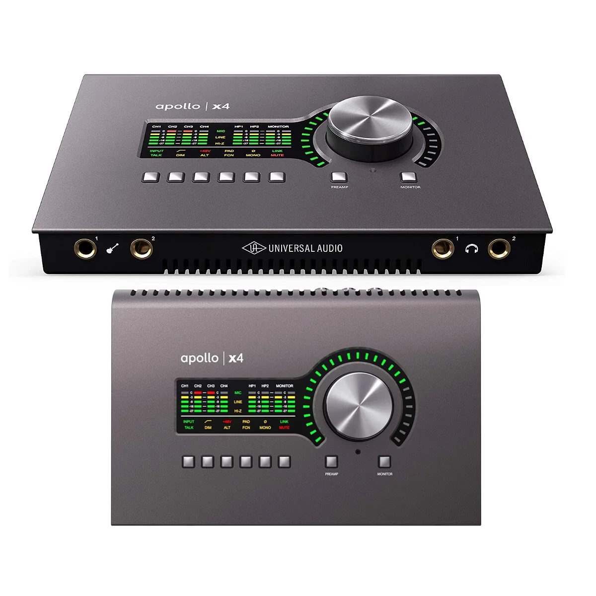 Hot Universal Audio Apollo X4 Heritage Edition Thunderbolt 3, 8 Canali Compatibili Con Cuffie Uad Quad Core Processing Daws