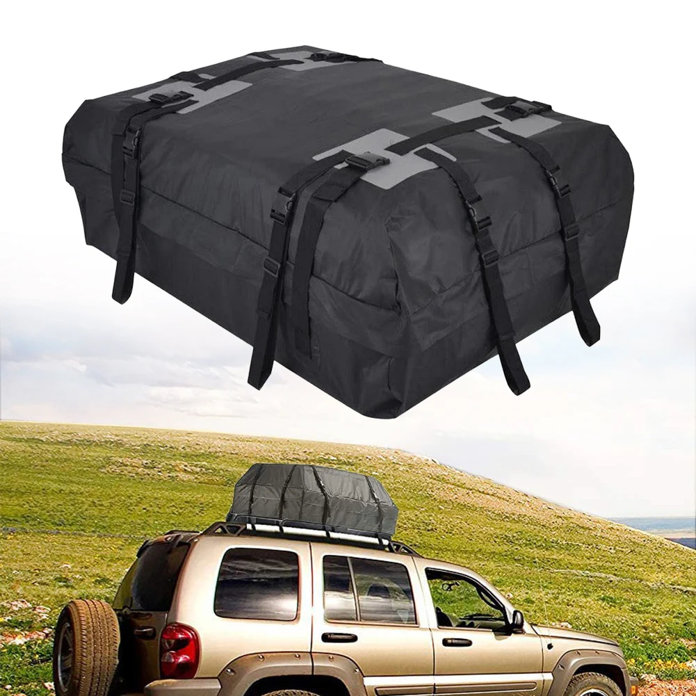 Portapacchi Da Tetto Per Auto Impermeabile Portapacchi Borsa Da Carico Borsa Da Viaggio Borsa Da Viaggio 600D Pacchetto Da Tetto Accessori Per Auto