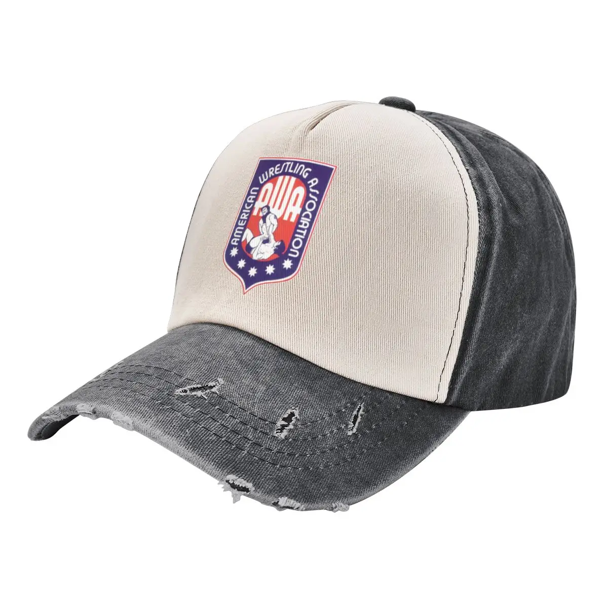 Awa - American Wrestling Association Berretto Da Baseball Cappello Da Golf Golf Cappello Estivo Berretti Donna Uomo