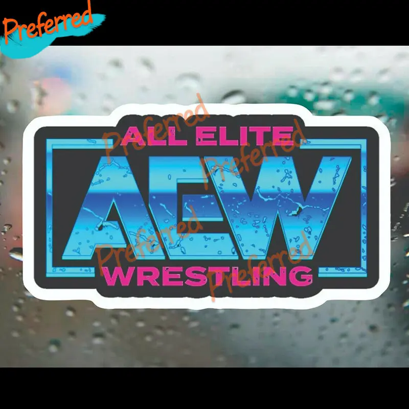Aew Wrestling Neon Young Bucks Decal Drift Truck Boat Laptop Windows Camper Tavola Da Surf Casco Da Moto Racing Decalcomania In Vinile
