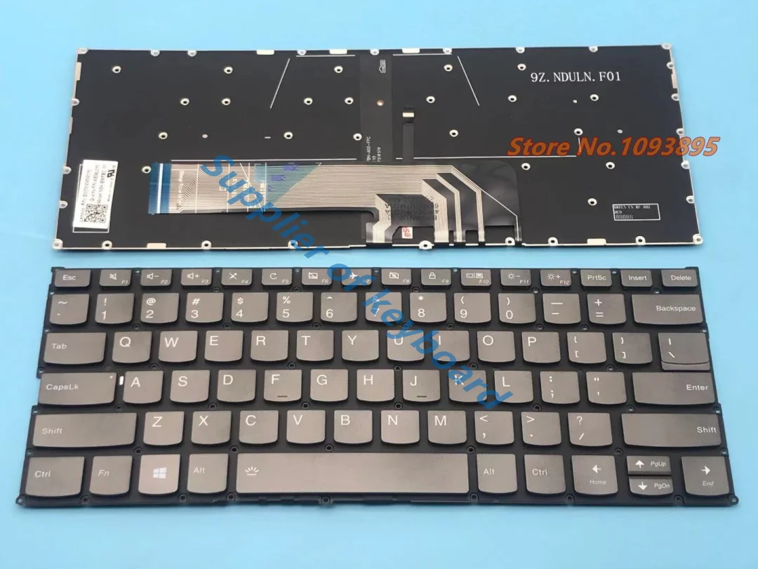 Nuovo Per Lenovo Flex 6-14Arr Flex 6-14Ikb Yoga 530-14Arr Yoga 530-14Ikb Tastiera Inglese