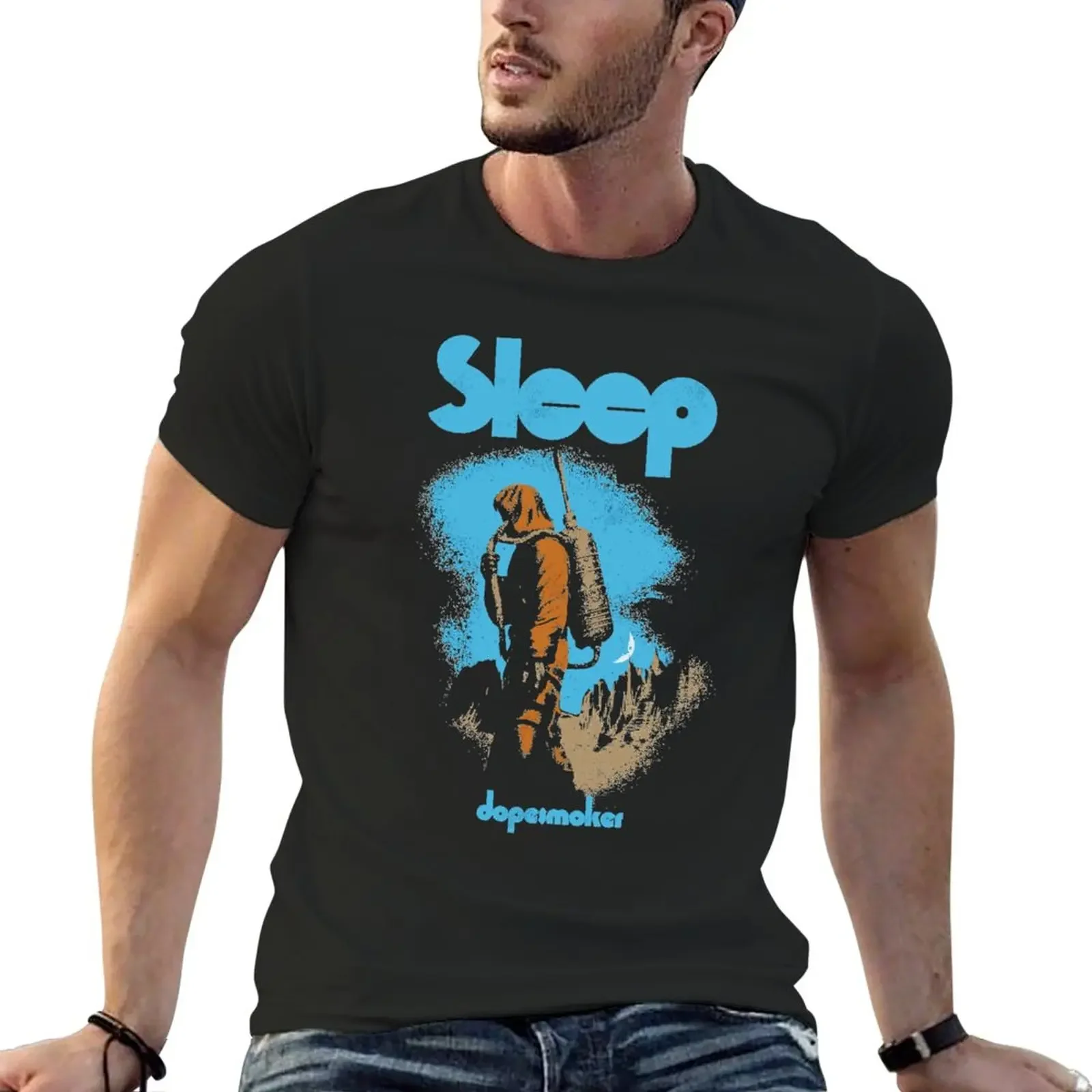 Sleep Dopesmoker T-Shirt Camicie Graphic Tees Abbigliamento Uomo Ad Asciugatura Rapida