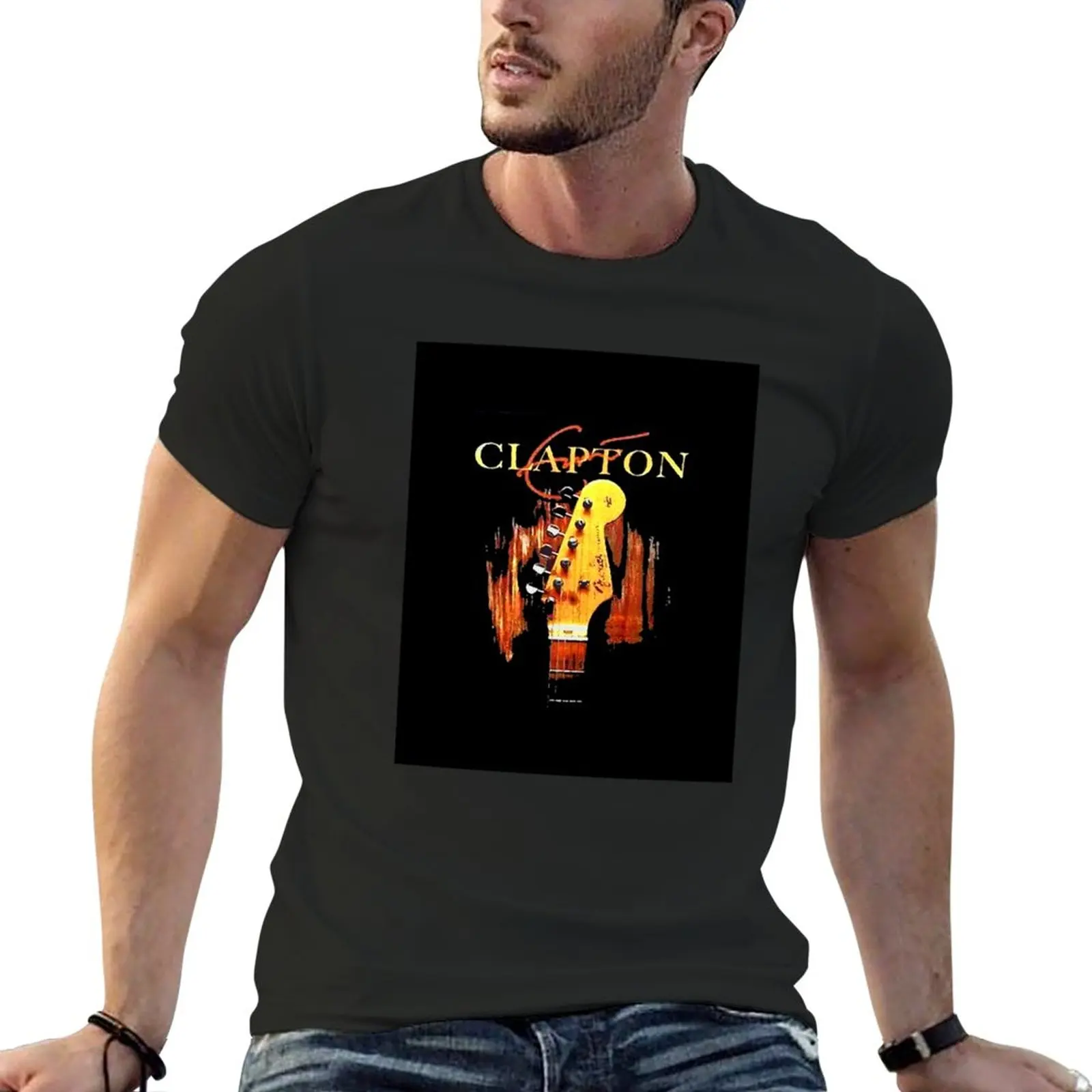 Nuova Maglietta Gitar Clapton Plus Size Top Maglietta Personalizzata Magliette Oversize Per Uomo
