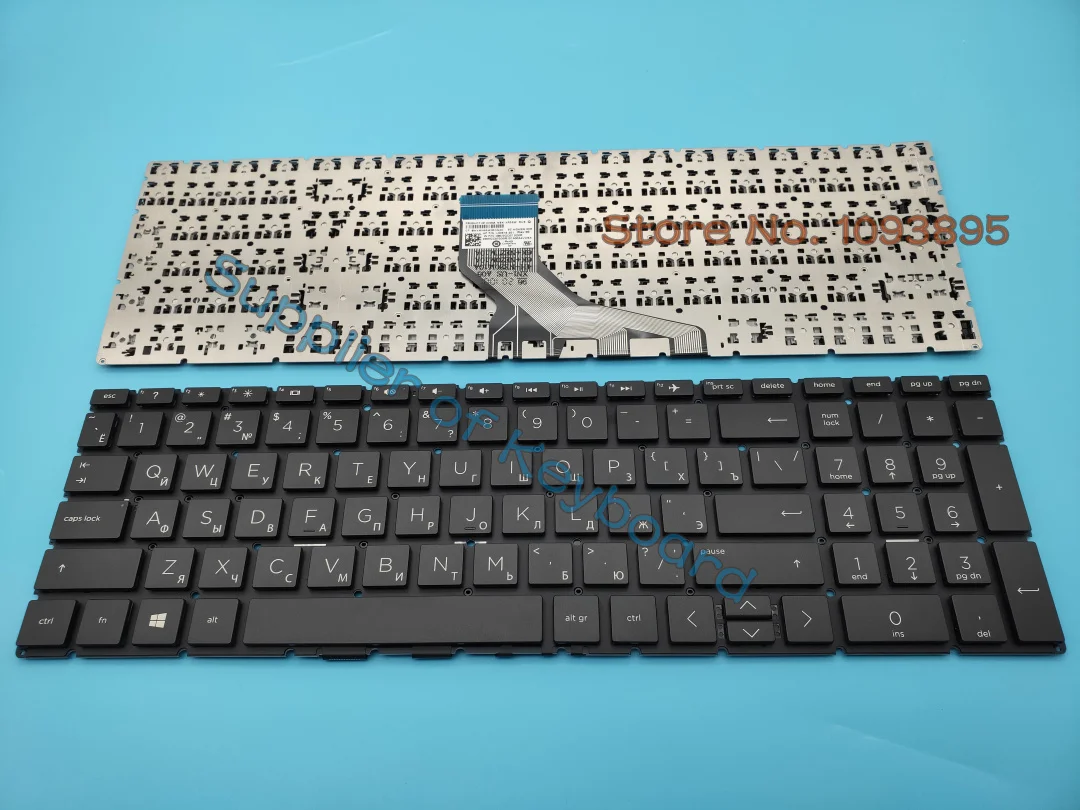 Originale Nuovo Per Hp 250 G7 255 G7 256 G7 Laptop Tastiera Russa Nera