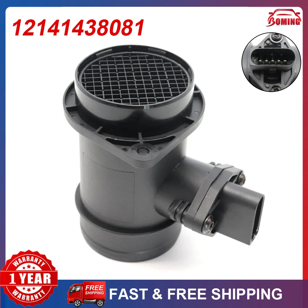 0281002216 Car Black New Maf Mass Air Flow Meter Sensor Per Volkswagen Transporter Caddy Passat Lt Polo 3 B5 1.9 Tdi 1997-2000