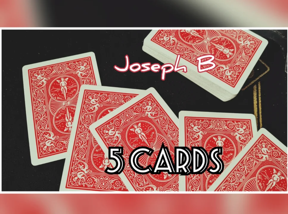 2023 5 Carte Di Joseph B - Magic Tricks