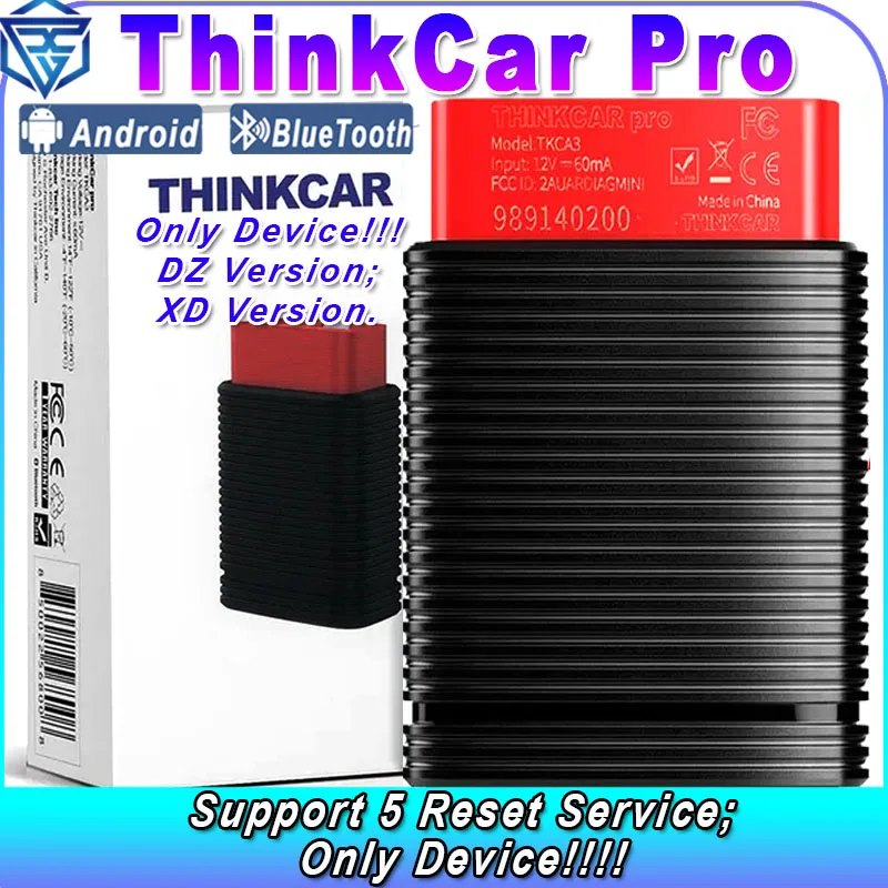Thinkcar Pro Flashed To Diagzone Dz Diag-Zone Xdiag X-Diag Xd Obd2 Lettore Di Codici Strumento Di Scansione Codifica Ecu Test Attivo Strumento Dignost