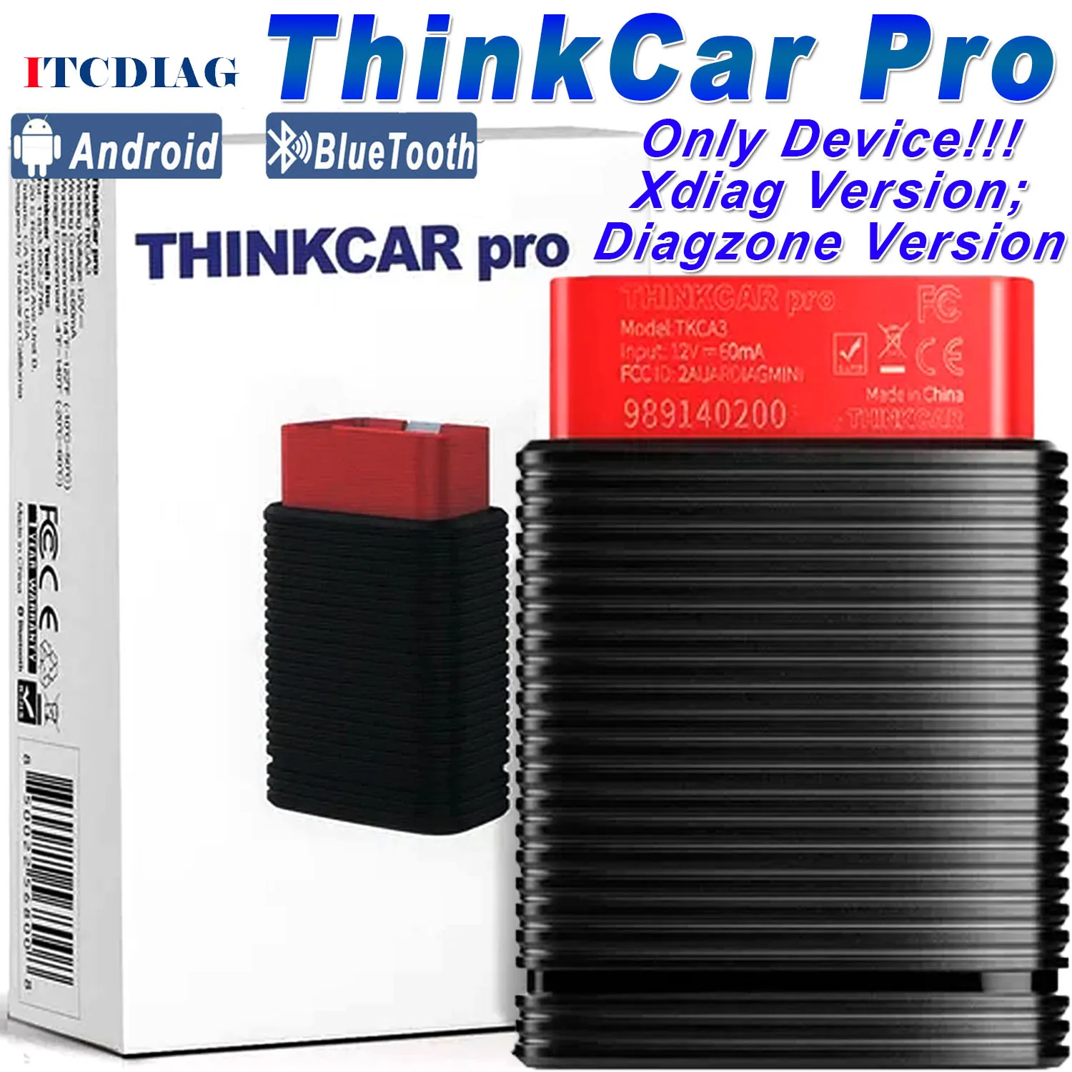 Thinkcar Pro Supporto Lampeggiante Diagzone Dz Diag-Zone Xdiag Xd X-Diag Tutti I Sistemi Scanner Obd2 Pk Golo Easydiag Strumento Diagnostico