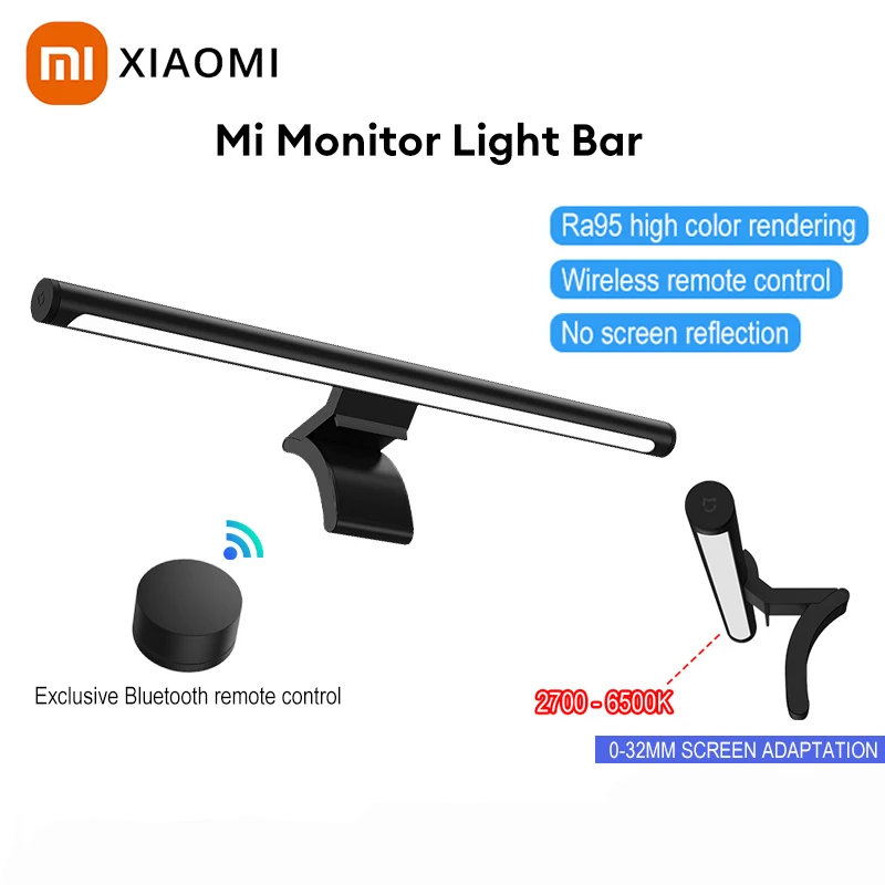 Xiaomi Mijia Computer Monitor Light Bar 1S / V1 Eyes Protection Pc Monitor Screen Bar Senza Telecomando A Riflessione