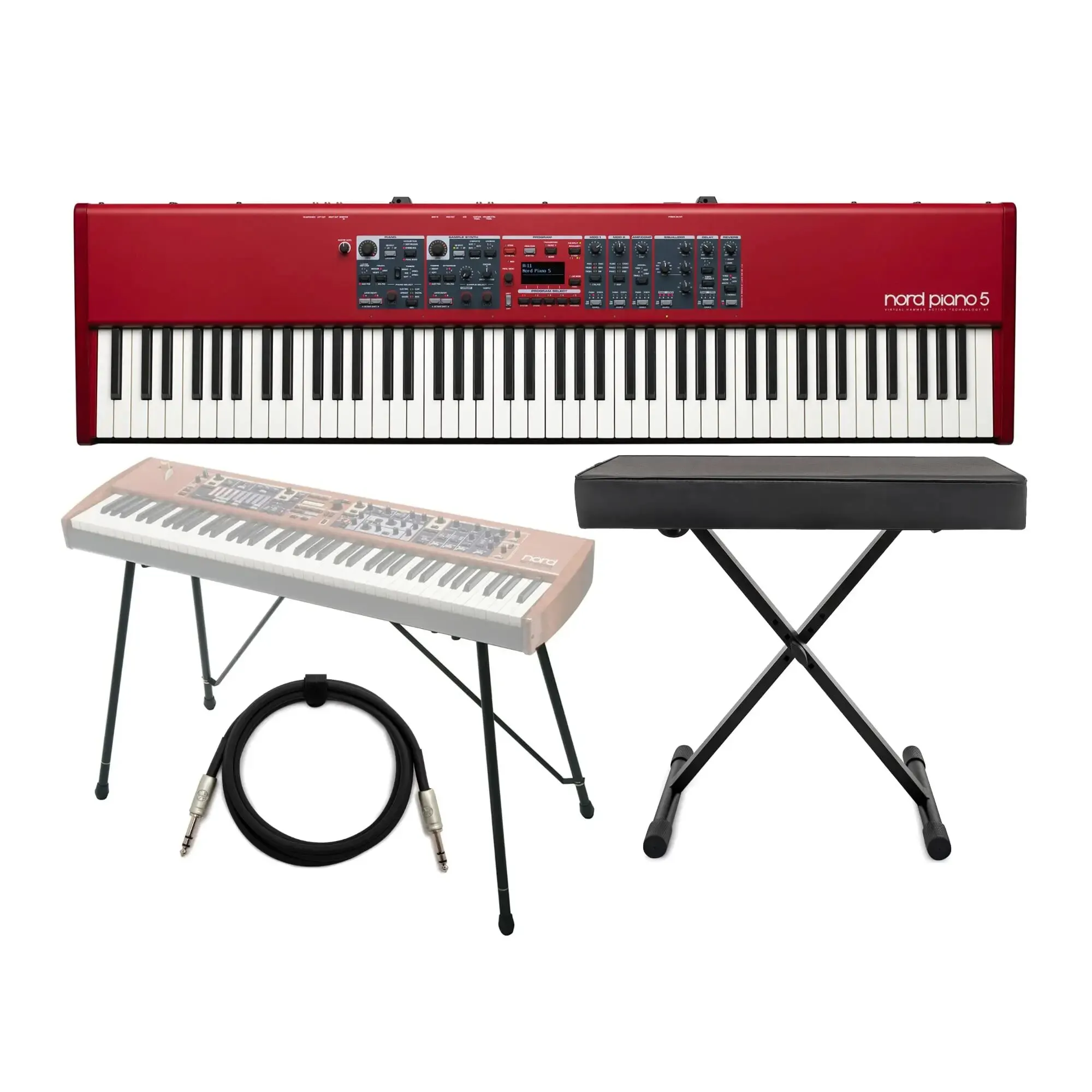 Grande Sconto Vendite Nord Piano 5 Pianoforte Da Palco A 88 Tasti