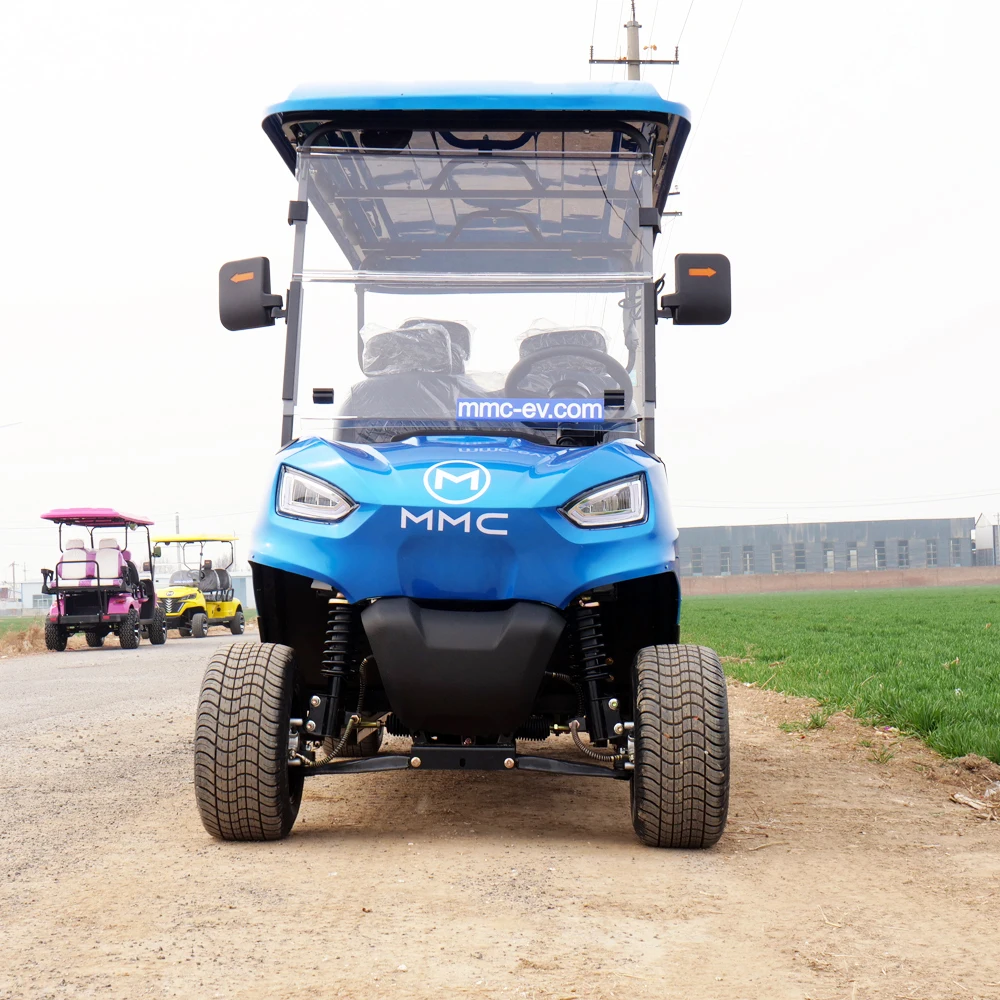5Kw 72V Motore A Corrente Alternata Golf Buggy Elettrico Golf Car Utility Buggy Velocità Veloce 4 6 Posti Elettrico 60V Batteria Al Litio Golf Cart
