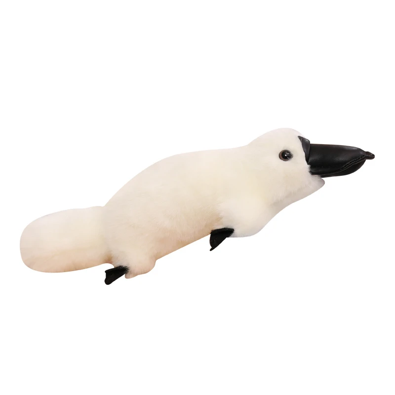 Cute Platypus Peluche Bambola Emulational Platypus Duck Muslimatic Soft Toys Regalo Di Compleanno Animale Australiano Ft35Cm