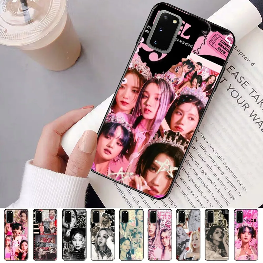 Kpop Gi Dle Gidel Custodia Per Telefono Per Samsung S 9 10 20 21 22 23 30 23Plus Lite Ultra Fe S10Lite Fundas