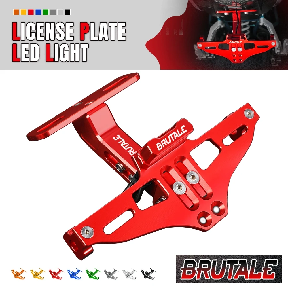 Coda Posteriore Tidy Fender Eliminator Kit Staffa Porta Targa Per Mv Agusta F4 Rc Brutal 990R Rivale 800 675 Brucal 800/Rr
