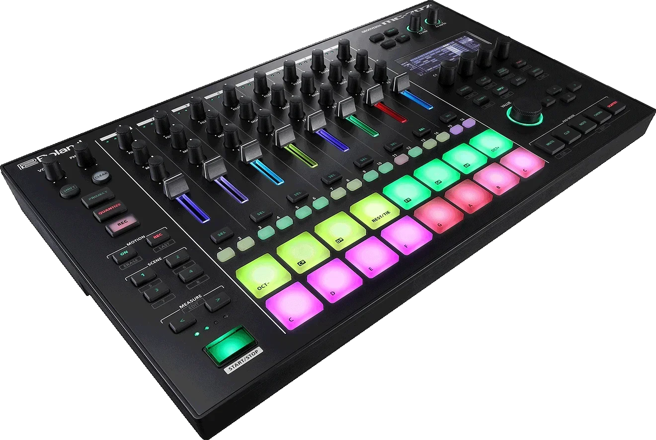 Sconto Sulle Vendite Estive Sul Nuovo Arrivo Per Lo Strumento Di Produzione Professionale Roland Mc-707 Groovebox