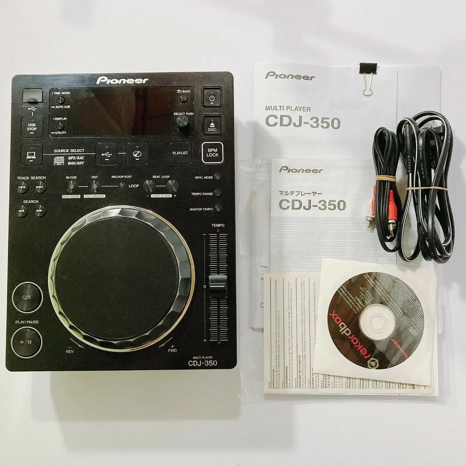 Sconto Estivo Del 50% Mvh-Cdj-350 Lettore Multimediale Cd/Digitale Lettore Dj