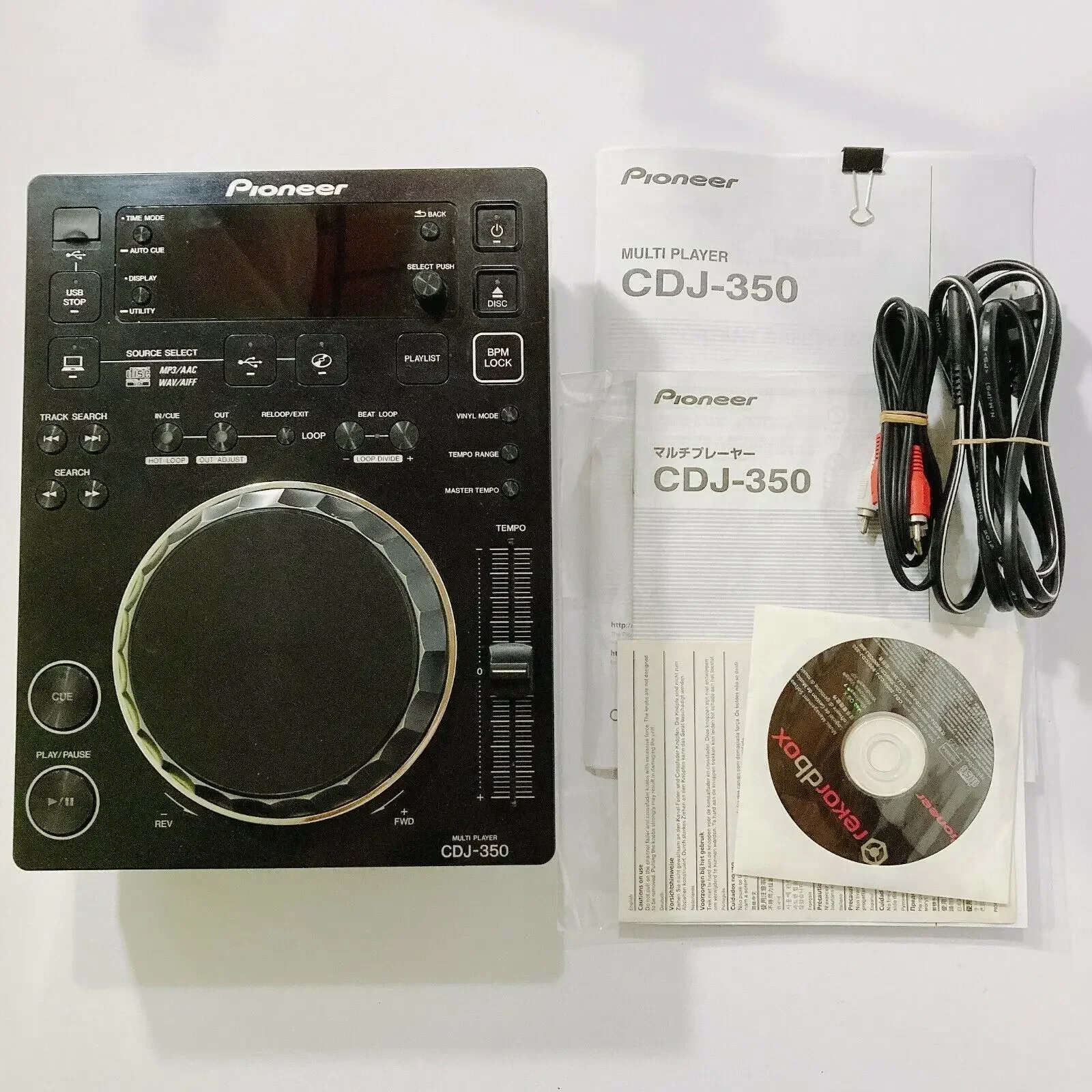 Sconto Estivo Del 50% Mvh-Cdj-350 Lettore Multimediale Cd/Digitale Lettore Dj