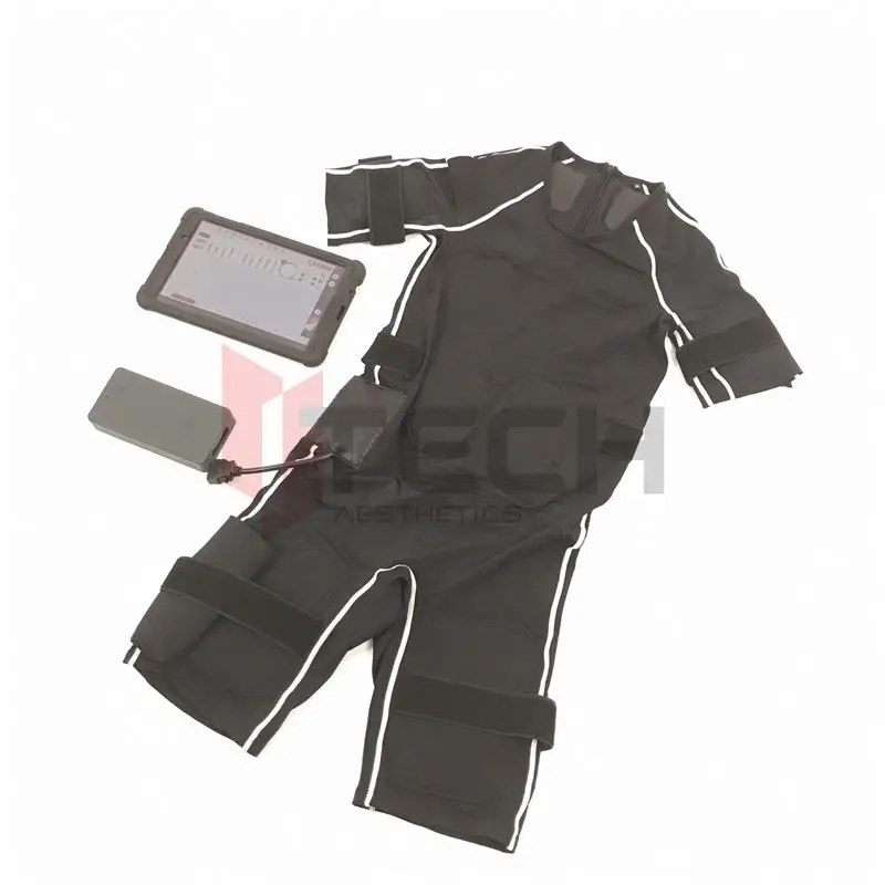 Ems Muscle Stimulator Workout Fitness Gym Body Machine Ems Training Suit