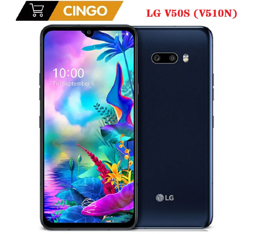 Telefono Lg V50S 5G Thinq Sbloccato Originale 8Gb + 256Gb Lg V510N Smartphone Android 32Mp Fotocamera 4G Lte Cellulare Con Impronte Digitali Nfc