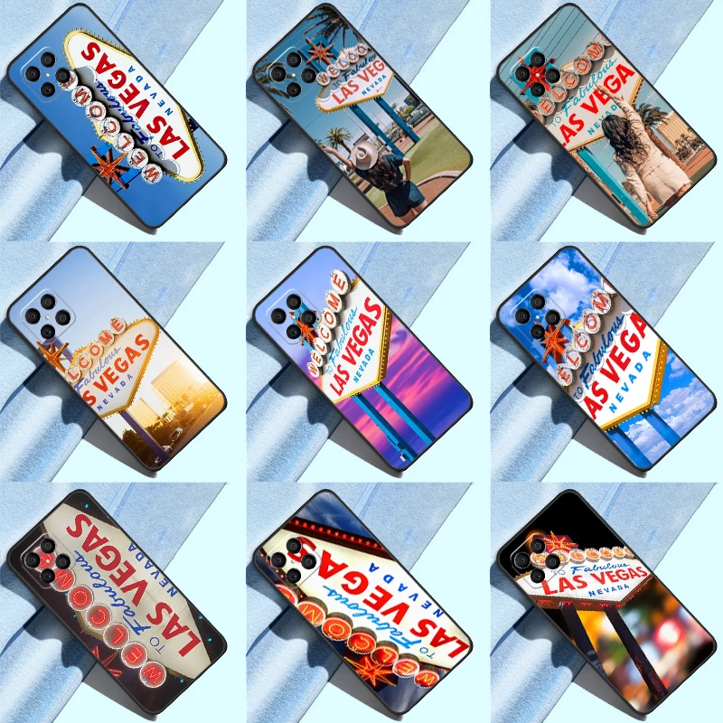 Las Vegas Sign Rome Case Per Huawei P30 Lite P40 P50 P20 Pro P Smart 2021 Nova 5T Nova 9 Honor X9 X8 X7 50