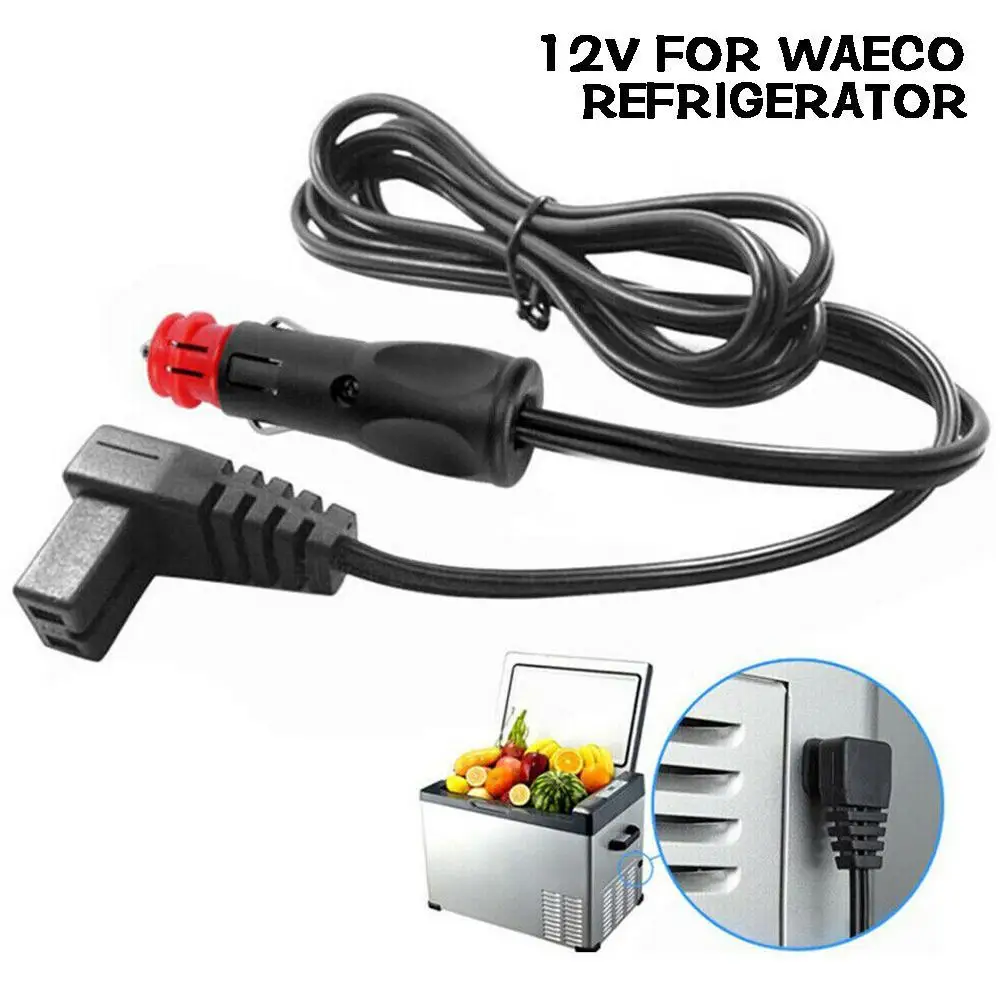 Cavo Di Alimentazione 12V Dc Cavo Di Linea Spina Accendisigari Adatta Per Frigorifero Per Auto Frigorifero Congelatore Waeco Cf25 Cf35 Cf40 Cf50 Nero 