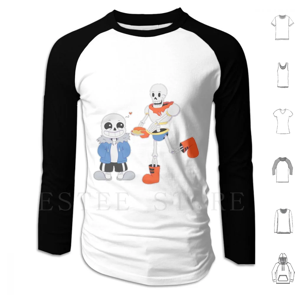 Sans E Papiro-Undertale Felpe Sans Papiro Undertale Frisk Game Videogioco Chara Asriel Toriel Asgore Undyne