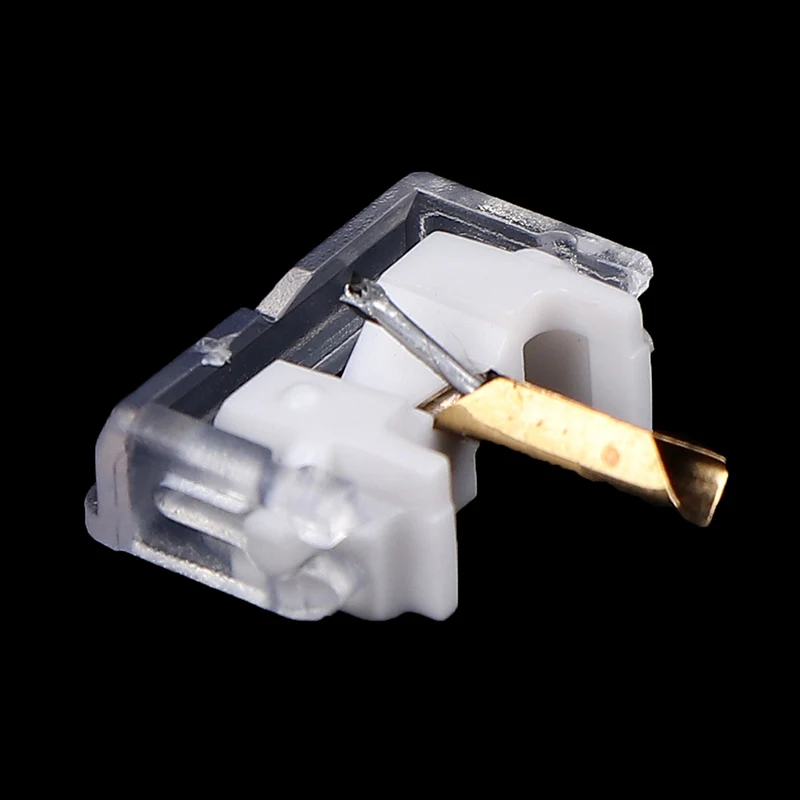 Sostituzione Punta Diamantata Trasparente Shure N44-7 M44-7 M55E Dual Dn305 Stylus