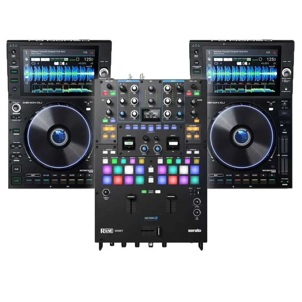 Discount-Sales-Denon-Dj-Sc6000-Players-Denon-Dj-X1850-Mixer