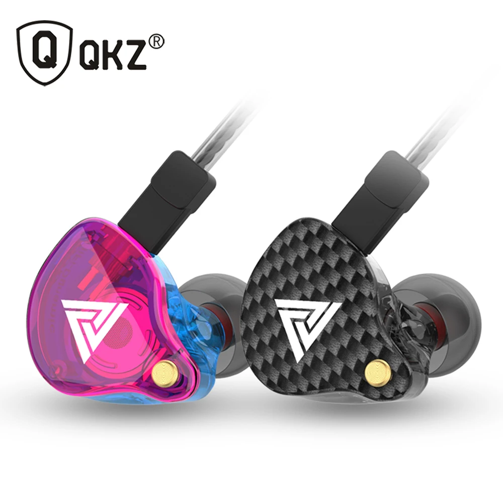 Qkz Vk4 Music Headphone Subwoofer Dynamic Bass Auricolare Sport Running Cuffie Per Smartphone Con Microfono Cuffie Da Gioco