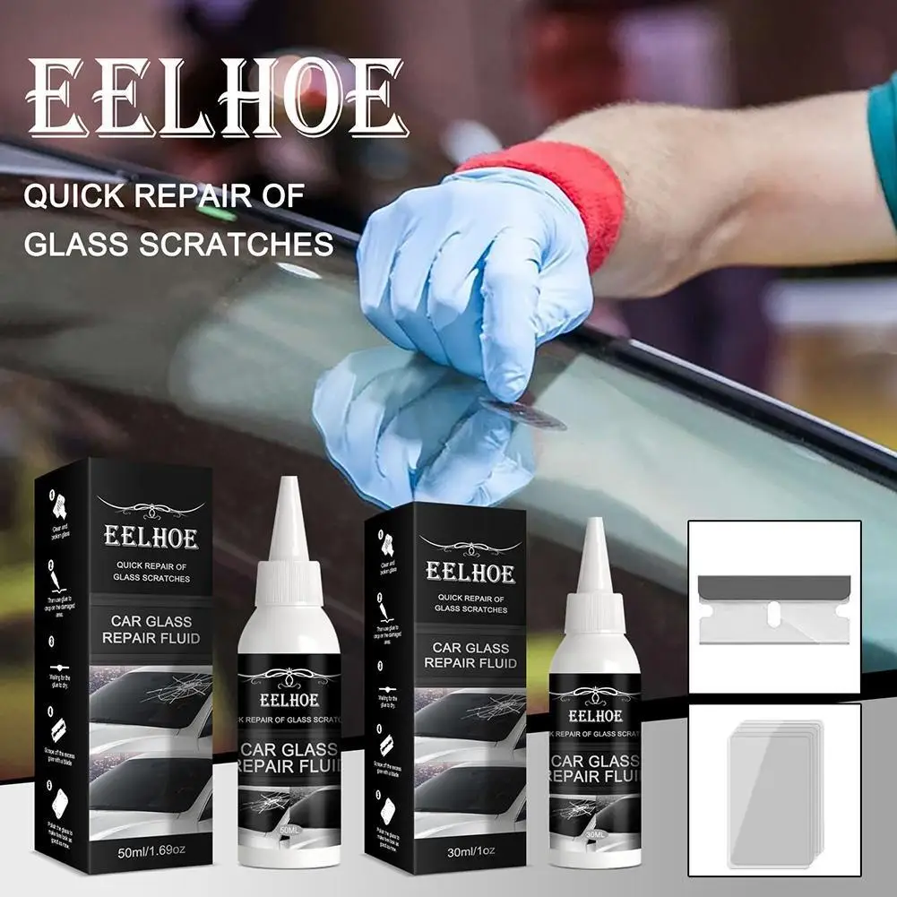 Kit Di Riparazione Del Parabrezza Crack Chip Glass Repair Set Car Parabrezza Glass Repairing Filler Colla Fai Da Te Quick Fix Per Chip Crepe U6G6