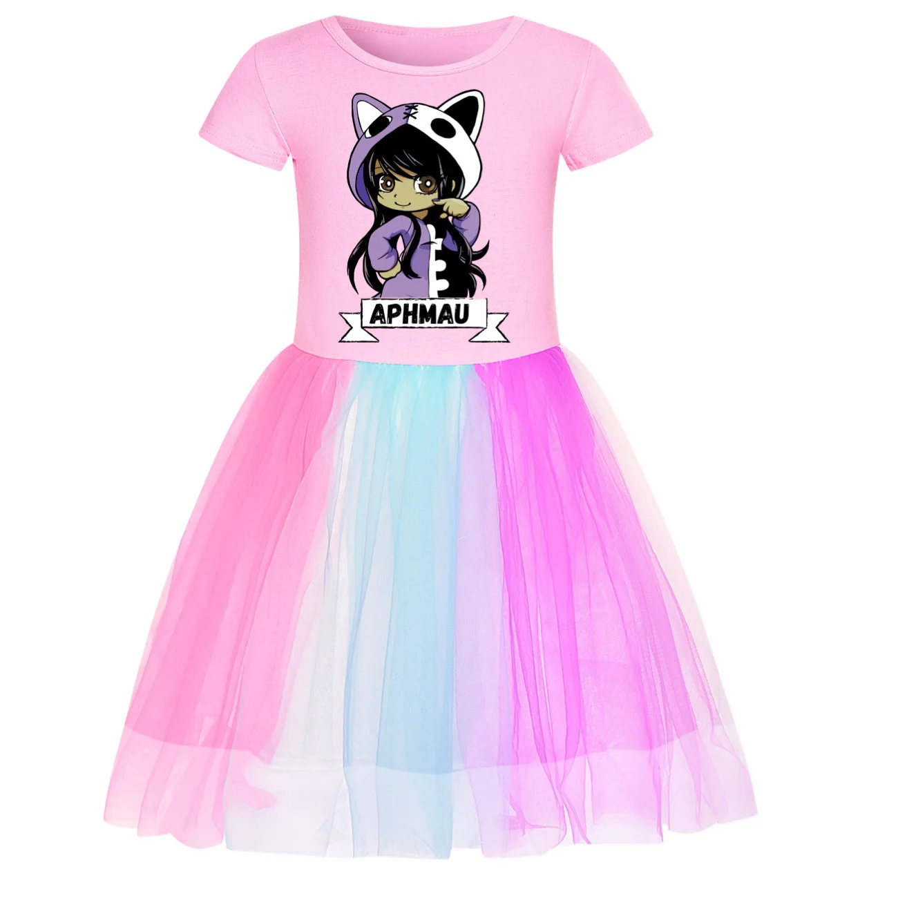 Nuovi Vestiti Per Bambini Per Ragazze Aphmau Di Cotone All'Ingrosso Vestiti Sfusi Vestiti Per Bambina Vestiti Estivi Eleganti Per Bambine Costume