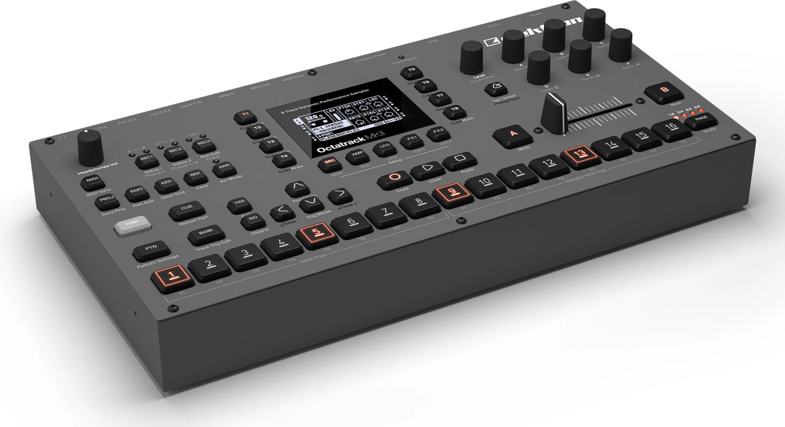 Vendite Di Alta Qualità Elektron Octatrack Mkii Campionatore Di Prestazioni A 8 Binari