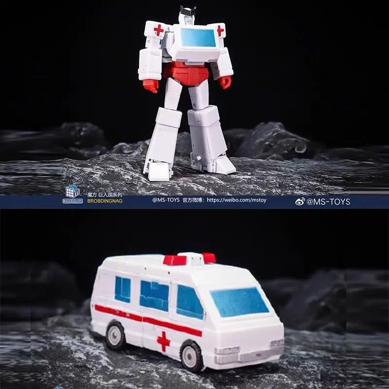 Magic Square Transformation Ms-Toys Ms-B45 Msb45 Ratchet Mini G1 Action Figure Robot Toys