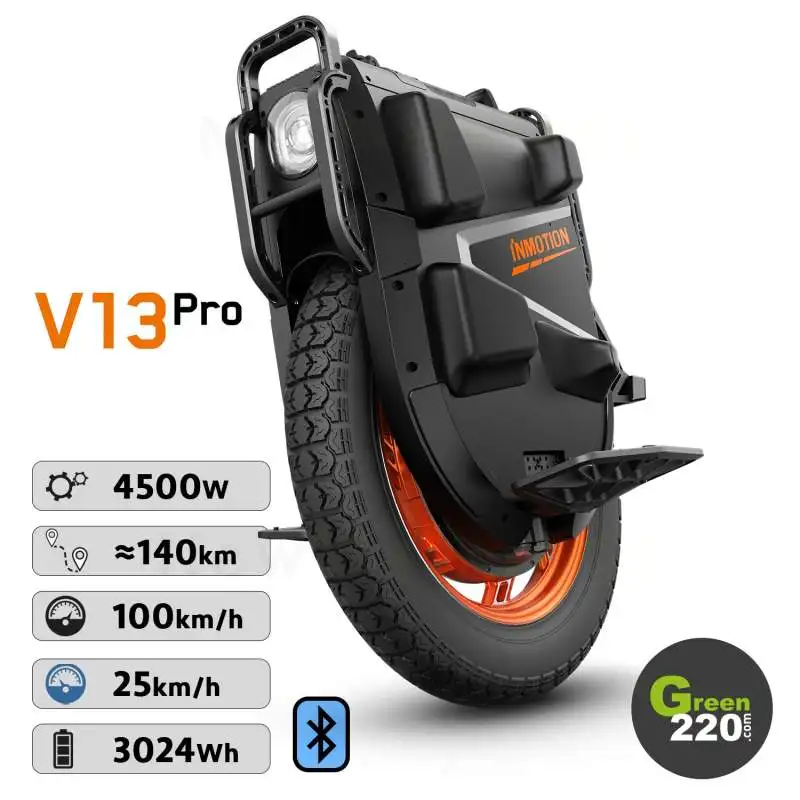 Grande Sconto Salesinmotion V13 Challenger 4500W 126V 3024Wh One Wheel Balance Monociclo Elettrico Monowheel