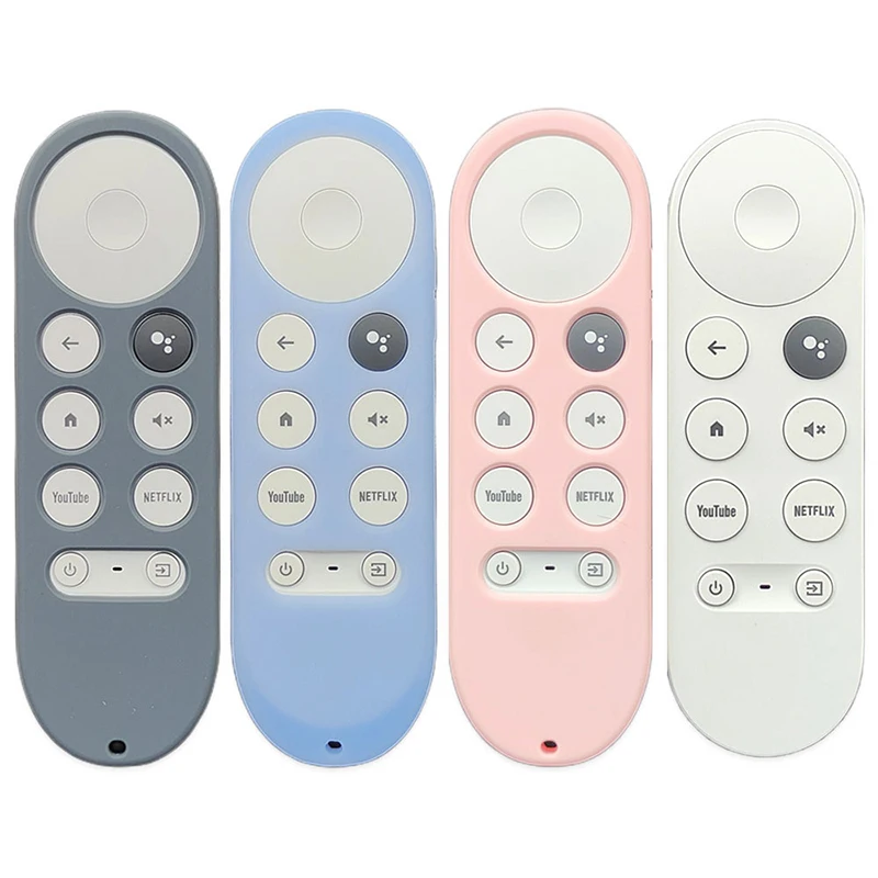 Custodia Morbida In Silicone Per Il 2020 Google Chromecast 4K Snow Remote Cover Protettiva Shell Antiscivolo Per Chromecast Smart Tv Remote