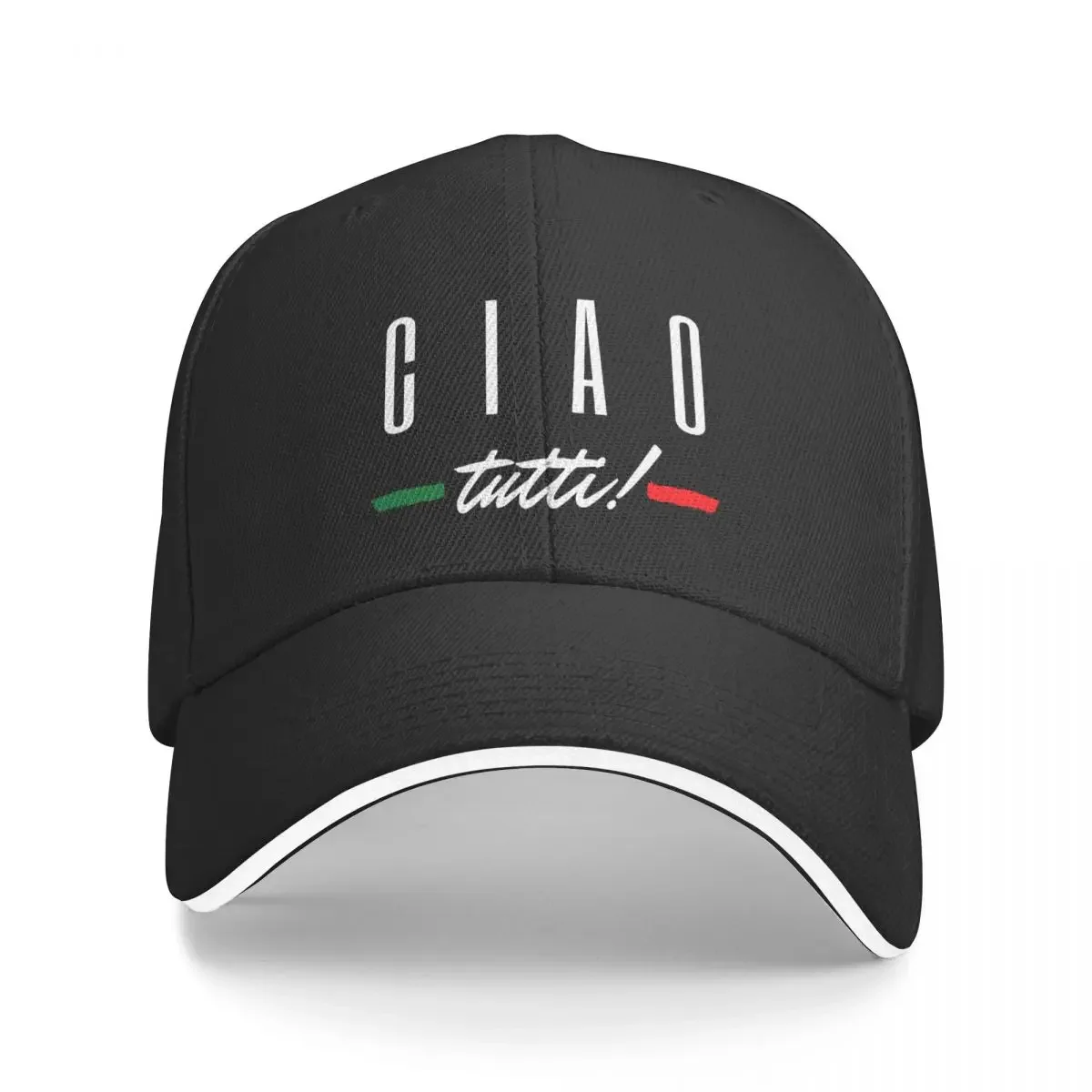 Ciao Tutti-Berretto Da Baseball Italiano Ciao Tutto Nuovo Nel Cappello Cappello Da Trekking Golf Uomo Tennis Donna