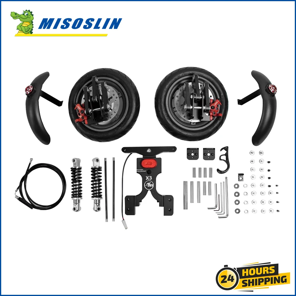 Monorim X3 Upgrade To Be Three Wheels Modificato Speciale Per Xiaomi M365/Pro1/Pro2/Mi3 E (M365/Pro) Kit Telai Per Scooter Elettrici