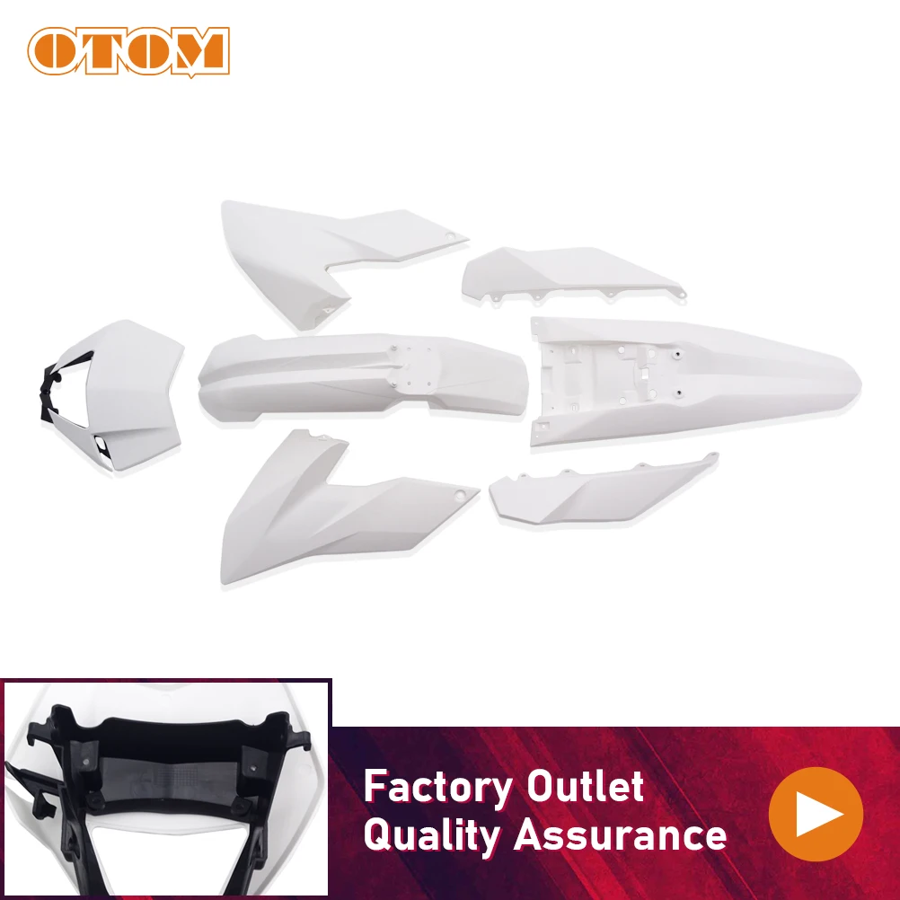 Otom Full Plastic Carenatura Set Body Kit Per Ktm Freeride E-Sm 2016 Exc 2015-2018 Electric Dirt Bike Parti Del Motociclo Copertura Parafango