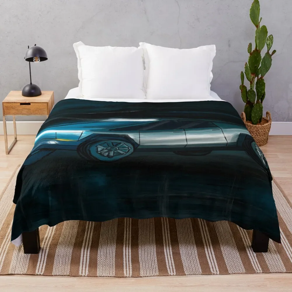 Cybertruck Throw Coperta Baby Valentine Gift Ideas Coperte Multiuso Extra Large
