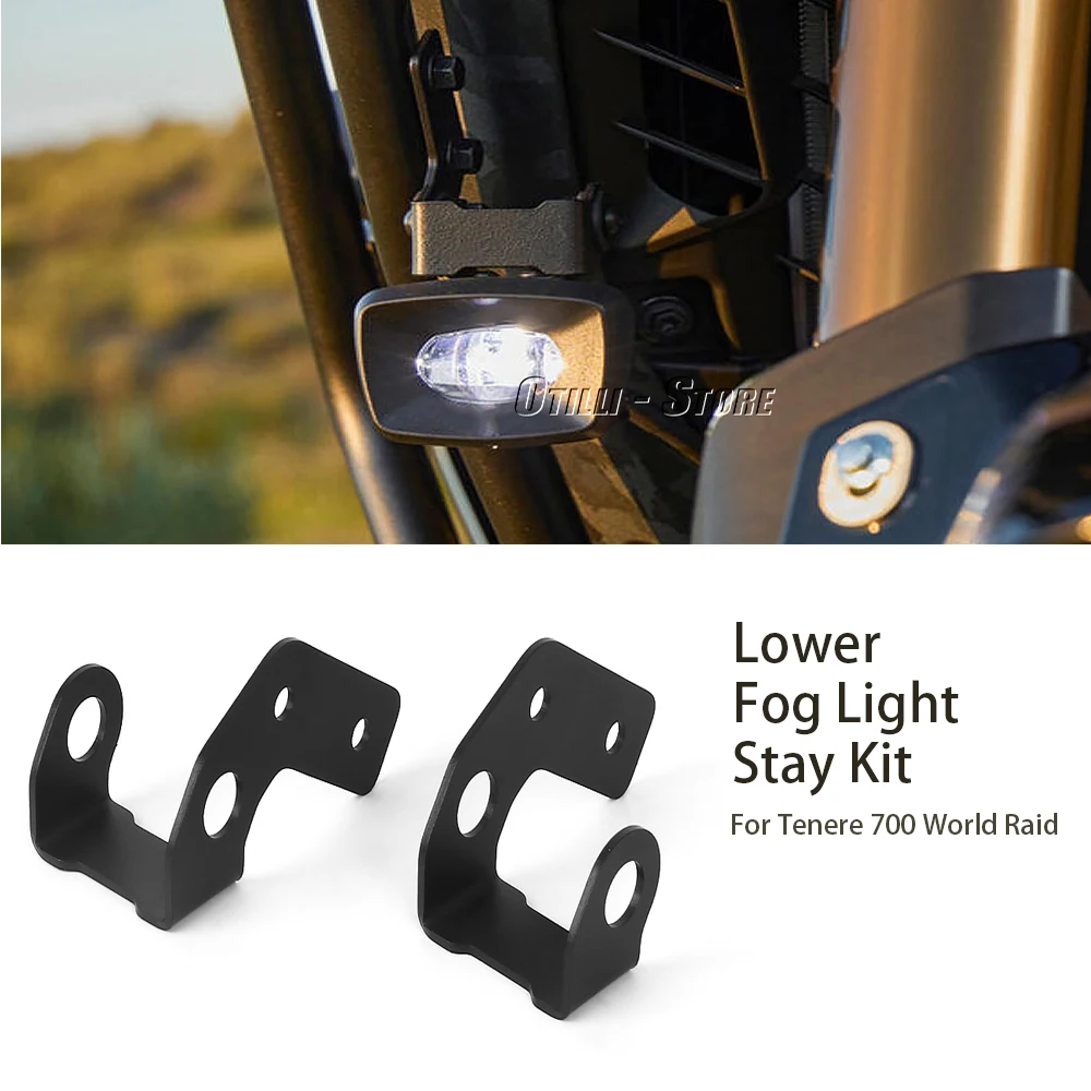 Per Yamaha Tenere Tenere 700 World Raid Tenere700 World Raid Moto Fendinebbia Inferiore Faretto Staffa Barra Luminosa Ausiliaria