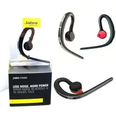 Fashion Jabra Jabraes Storm Wave 3 Cuffie Bluetooth Wireless Nere Voce Hd Con Cuffie Bluetooth Oscuranti Con Rumore E Vento